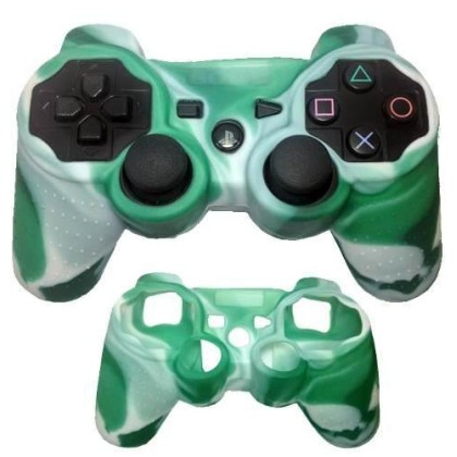CAPA SILICONE CONTROLE PLAY2 | PS2 - CORES